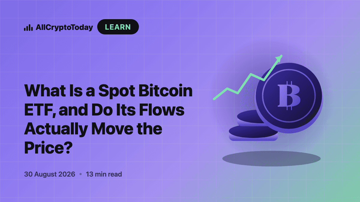 What Is a Spot Bitcoin ETF, and Do Its Flows Actually Move the Price?